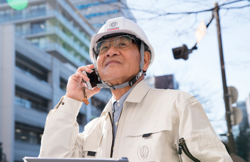 社員の写真