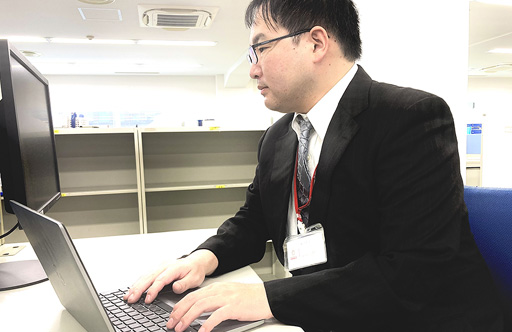 判定員　Y.Oの仕事風景
